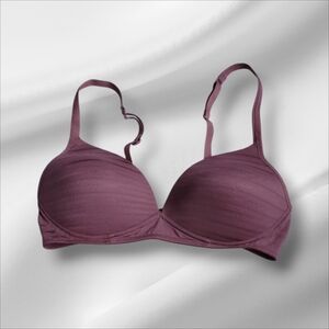 Warner's Plum Smooth Underwire Bra